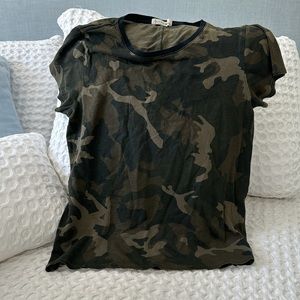 Rag & Bone Camouflage Top
